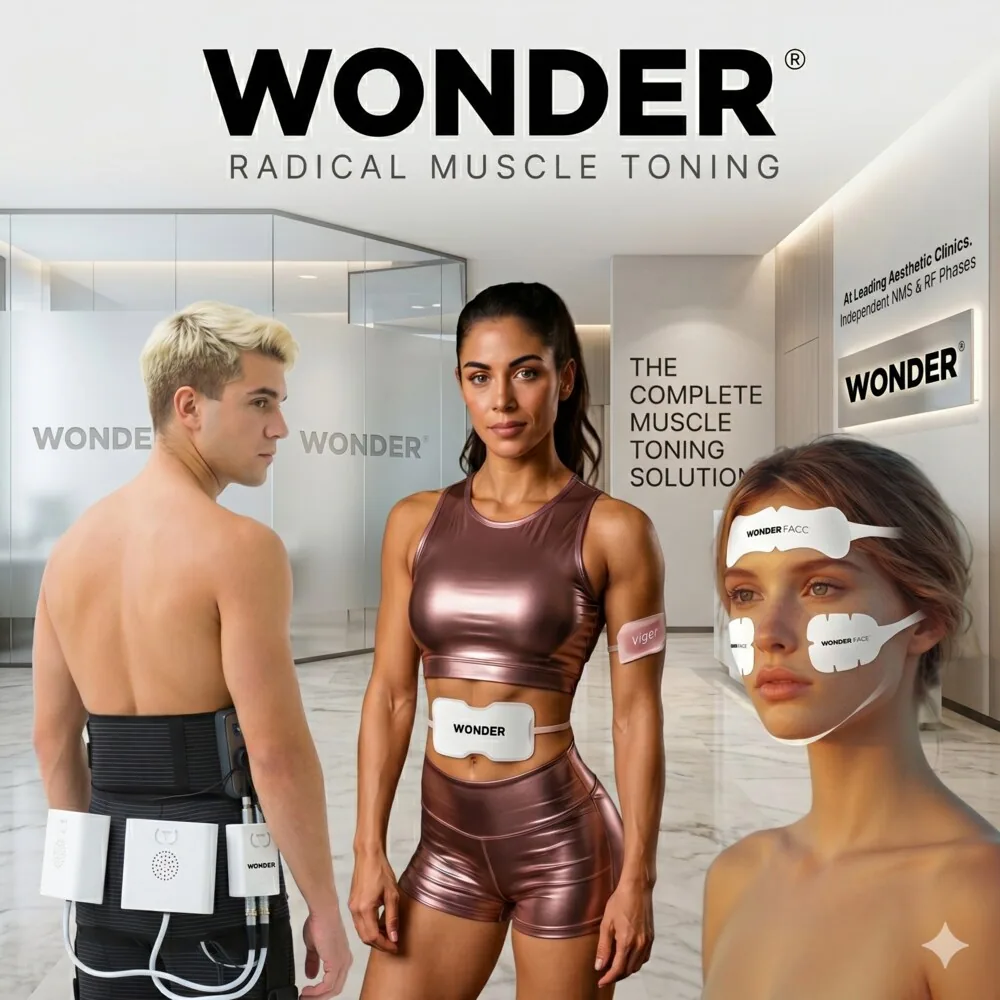 Wonder® — complete muscle toning: body, core and facial platforms